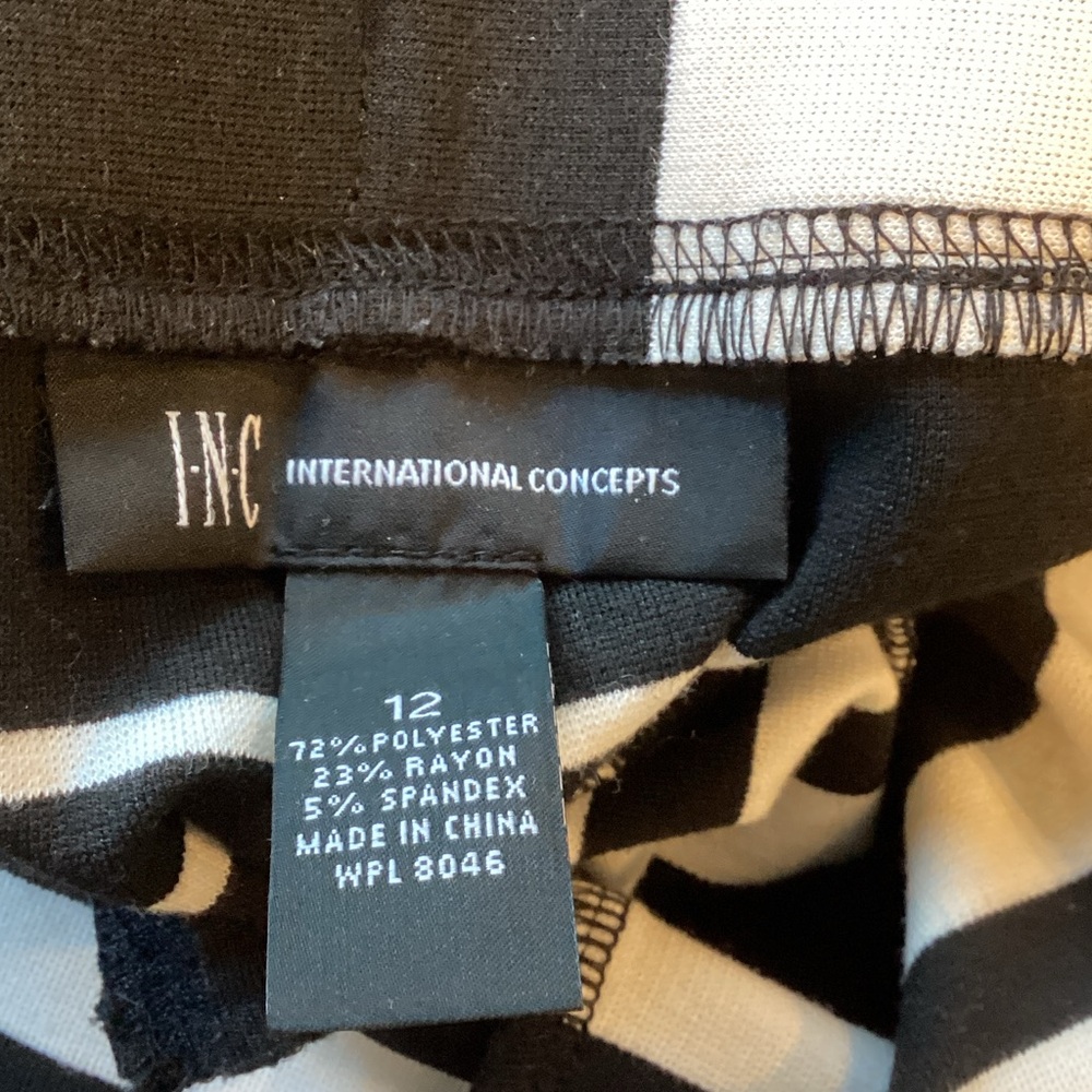 INC International Concepts Striped Knit Pants - Picture 5 of 5